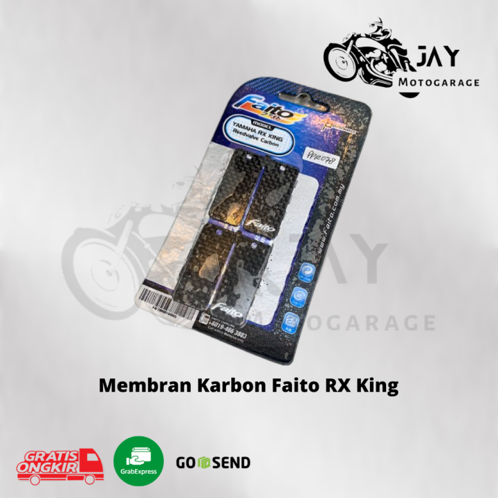 ReedValve Lidah Membran Karbon Faito RX King ORIGINAL 100 Lazada