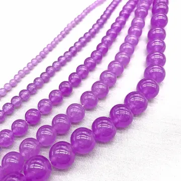 Purple beads for deals jewelry making