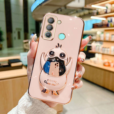 AnDyH&nbsp;New&nbsp;Design&nbsp;Phone&nbsp;Case for Infinix Tecno POP 5 Lte Stereo Duck Mobile Phone Holder Phone&nbsp;Case&nbsp;Fashionable&nbsp;and&nbsp;Comfortable&nbsp;Soft&nbsp;Case&nbsp;with