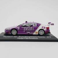 Diecast Ixo รถสต็อก1:43 2015 Peugeot 408 Peugeot NASCAR ดัดแปลงรุ่นรถแข่งอัลลอยหล่อตายคูเป้ของเล่นสะสมของขวัญ