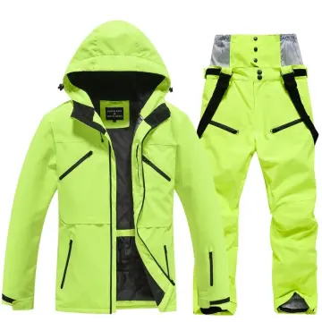 New Thick Warm Ski Suit Women Waterproof Windproof Skiing and