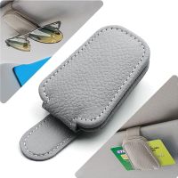 Car Magnetic Sunglasses Holders Universal Car Hanger Clip Glasses Mount Ticket Card Clip Eyeglasses Mount Car Visor Accessories Eyewear case