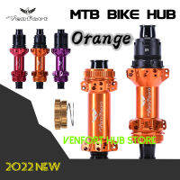 2022ใหม่สีส้ม36ครั้ง VENFORT PRO4วงล้อ MTB Hub Closepull 28H ศูนย์ล็อค BOOST 142148มิลลิเมตรสำหรับ HG XD MS 12ความเร็วฮับ