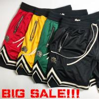 FY?|Wolf Plus Size Fitness Sweat Shorts Running Basketball Fashion Training 4 Colors Sports Bottom