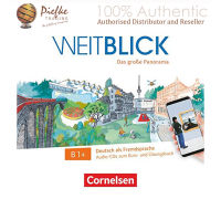 Weitblick - Das große Panorama : B1 Audio-Audios  (นำเข้าของแท้100%) 9783061209070 | Weitblick B1+ Audios