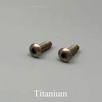 M4 M5 M6 dari 35Mm 40Mm 45Mm 50Mm Panjang TA2 Titanium Baut Bulat Pan Tombol Hex hexagon Soket Tombol Kepala Sekrup