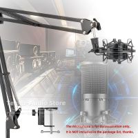 Tabletop Suspension Holder Microphone Stand + Shock Mount For AKG Perception P 120 220 420 820 Tube Scissor Boom Arm Mic Bracket