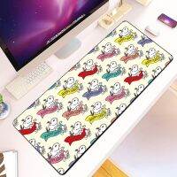 [HOT ZEXKLIOALQAQ 529] Snoopy การ์ตูน M Ousepad HD พิมพ์นักเล่นเกมคอมพิวเตอร์ล็อคขอบลื่นแผ่นรองเมาส์ XXL90x40cm แป้นพิมพ์ PC โต๊ะแผ่น