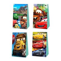 【hot】 12pcs Cars Lightning Kids Birthday Baby Shower Paper Boxes Packing Supplies