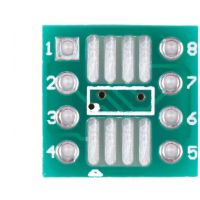 Adapter board SOP8 SSOP8 TSSOP8 SMD turn in-line DIP pitch 0.65/1.27mm