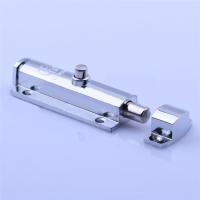 【LZ】 Genuine LS406 Home Door Window Zinc Alloy / Plastic Security Slide Bolt Lock for Bathroom Toilet Spring Latch High Quality