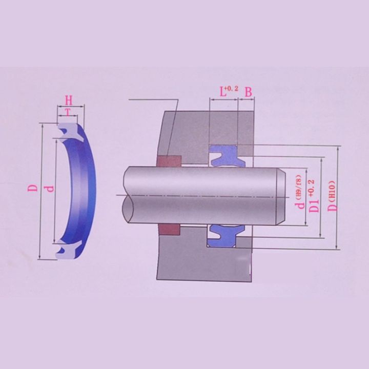hot-lbh-type-polyurethane-pu-cylinder-piston-gasket-id12-240mm-thickness4-5-7mm-highth6-13mm