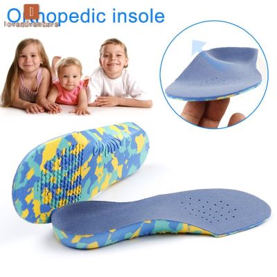 ◄□ LV△ 1 Pair Children Orthopedic EVA Insoles Flat Foot Arch Support Insole Pain Relief Sport Shoes Pad
