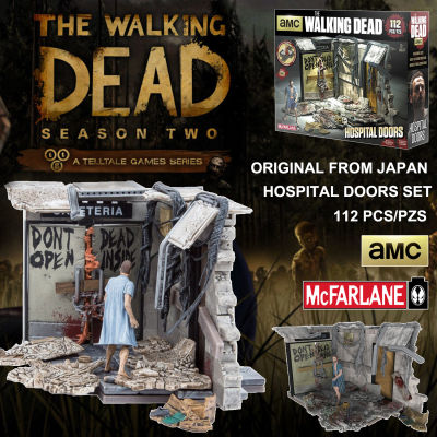 Figma ฟิกม่า งานแท้ 100% Figure Action McFarlane Toys AMC จาก The Walking Dead TV เดอะวอล์ก กิงเดด Hospital Doors Set ชุดประตูโรงพยาบาล 112 PCS/PZS Ver Original from Japan แอ็คชั่น ฟิกเกอร์ Anime อนิเมะ การ์ตูน ของขวัญ สามารถขยับได้ ตุ๊กตา Model โมเดล