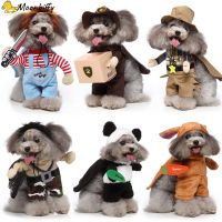 Funny Dog Clothes Dogs Cosplay Costume Halloween Outfits Pet Clothing Set Pet Festival Party Novelty Clothing for Small Dogs