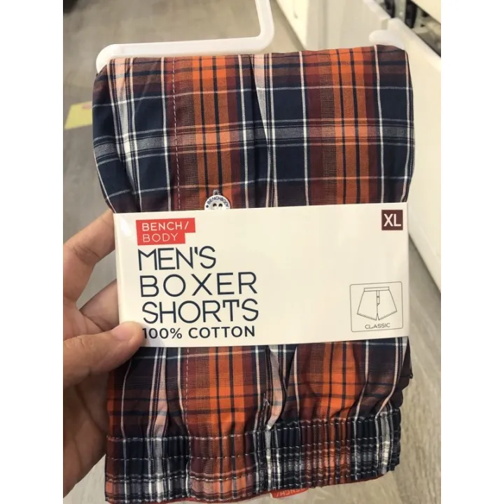 Philippine spot Bench Boxer Shorts Cotton Lazada PH