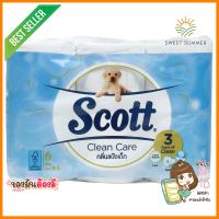 กระดาษชำระ SCOTT CLEAN CARE BABY POWDER แพ็ค6TOILET TISSUE SCOTT CLEAN CARE BABY POWDER PACK 6 **สินค้าแนะนำ**