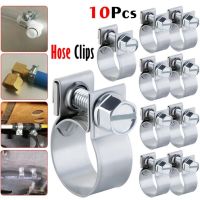 10 ชิ้นรถการใช้ท่อคลิป Mini Carbon Steel Air Clamp Nut Bolt Auto เบนซินท่อคลิป 11 -13 มิลลิเมตร 13-15 มิลลิเมตร-serfgfdtr