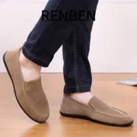 [RENBEN canvas Beijing New style sweat absorbing and anti-slip per wearing of insert style square head suit shoes flat heel all Occasion,RENBEN New Style Beijing canvas sweat absorbing together and slip-resistant per wear square head style pouring E fits all occasion shoes flat heel,]