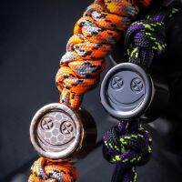 Superconducing เซอร์โคเนียมดามัสกัสกัส Paracord ลูกปัด EDC ปลายนิ้วปินเนอร์อุปกรณ์ DIY