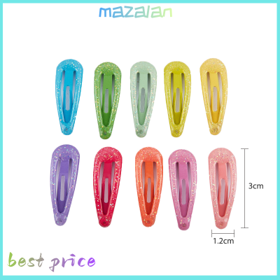 Mazalan 10ชิ้นอุปกรณ์ตุ๊กตา1 6 1 12 OB11คลิปตุ๊กตามินิ3ซม. กาวสีอบ