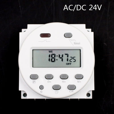 【Worth-Buy】 เครื่องจับเวลา Ac แบบ Cn101a /Dc 12V 24V 110V 120V 220V 230V Lcd ดิจิทัลสัปดาห์พลังงานโปรแกรมได้นาฬิกาจับเวลา8a ไป16a