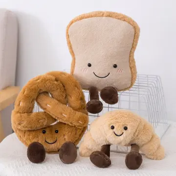 20~100cm French Bread Plush Pillow Stuffed Printing Images Food Plushie  Baguette Party Prop Decor Sleeping Companion Gift For Ki