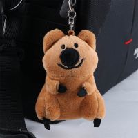 New Cute Plush Koala Keychain Stuffed Animal Doll Toys Imitation Rabbit Fur Fluffy Backpack Bag Pendant Girl Gifts Souvenir