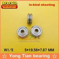 Free Shipping NBZH V / W Groove Pulley Wheel Bearings W1 W1X VW1X RM1-5 RM1X Track Guide Bearing 5*19.56*7.87 Mm W1-5