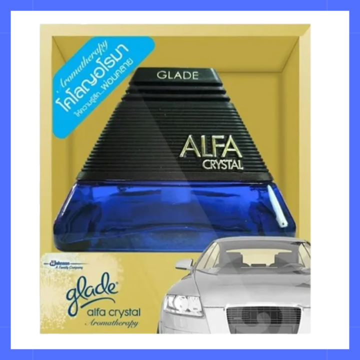 glade-alfa-crystal-เกลด-อัลฟ่า-คริสตัล-น้ําหอมปรับอากาศในรถยนต์-90-ml-รหัสสินค้าli2038pf