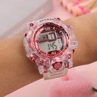 [Men ashion Simple Style Transparent Electronic Sports Watches] [Ladies Belt Digital Watch] [Girls Minimalist Sports Casual Watch]