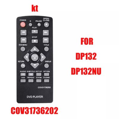 New COV31736202 For LG DVD Player DP132 DP132NU Remote Control Replacement