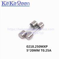 ❆✺ 10pcs 5x20mm glass slow fuse T0.125A T0.25A T1A 250V 0218.125MXP 125mA T125MA 0218.250MXP 250mA T250MA 0218001.MXP 1A