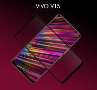 5D ฟิล์มกระจก นิรภัย เต็มจอ กาวเต็มแผ่น วีโว่ วี15 สีดำ Full Glue Tempered glass for Vivo V15 (6.53) Black