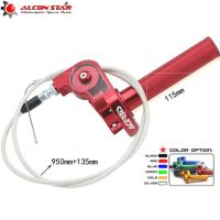 22mm Aluminium Acerbs Throttle Grip Quick Twister + Throttle Cable CRF50 70 110 IRBIS 125 250 Dirt Bike Motorcycle