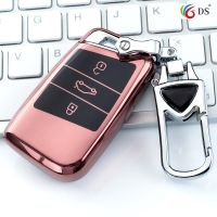 ☊ For VW Volkswagen Magotan B8 Passat CC 1pc Soft TPU Car Smart Key Remote Cover Full Case Shell Auto Accessories 2017-2020