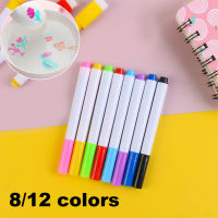 5/12 PC ขนาดเล็กที่มีสีสัน Magical Water ภาพวาดปากกาน้ำลอย Erasable Doodle เด็กนักเรียนเด็กวาดไวท์บอร์ดเครื่องหมาย-ju544982