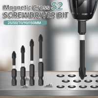 【cw】 5PCS Magnetic Screwdriver Bits PH2 Hardness S2 Screw Electric Driver Bit Shank 25 50 70 150mm ！