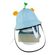 Mũ Bucket Tai Bèo Cho Bé Có Kính Chống Dịch, Chống Giọt Bắn, Che Bụi