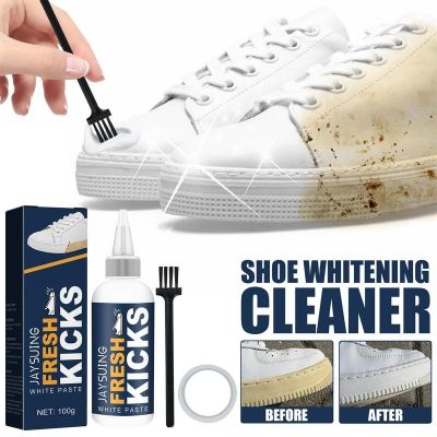 【CC】 Shoes Stain Cleaner Gel Sneaker Whiten Cleaning Dirt Remover Set Shoe Sneakers With Tape