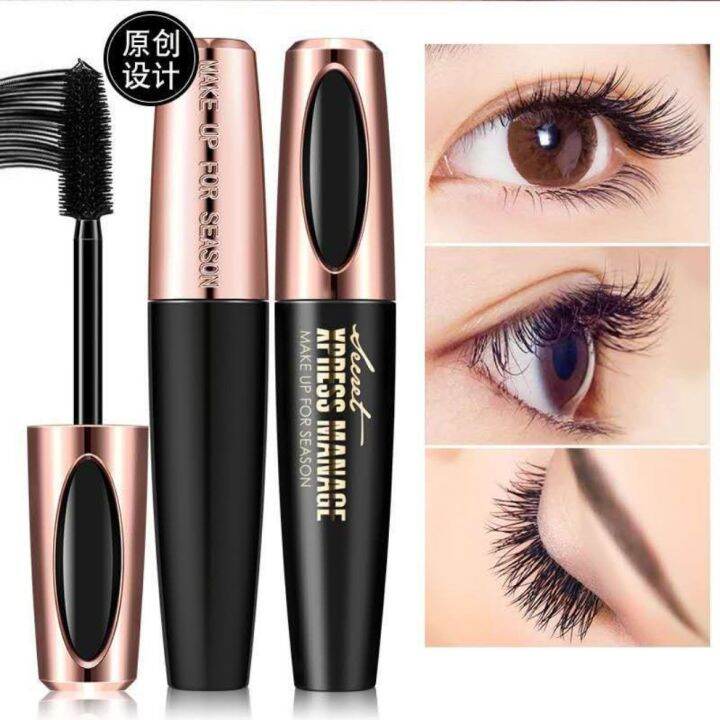4D Silk Fiber Eyelash Mascara Heavy Full Figure Mascara Lazada PH