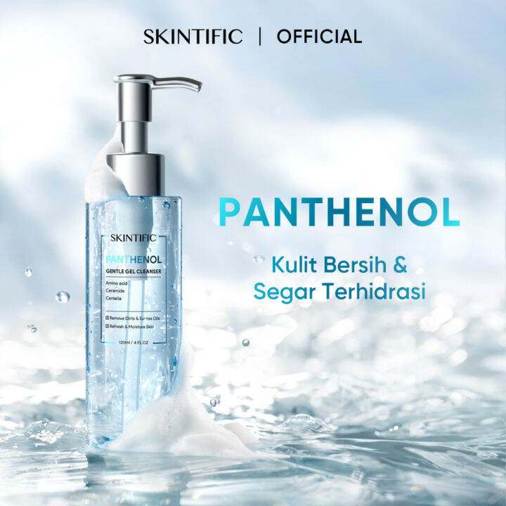 【NEW LAUNCH】 SKINTIFIC Panthenol Gel Cleanser 120ml Calming and