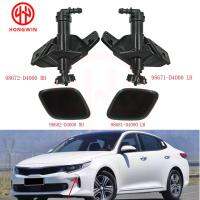 สำหรับ Kia Optima K5 2015 2016 2017 2018ด้านหน้าไฟหน้าเครื่องซักผ้าหัวฉีดทำความสะอาด Actuator ปั๊มและฝาครอบ98671-D4000 &amp; 98672-D4000