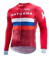 WINTER FLEECE THERMAL Long Cycling Jerseys 2016 KATUSHA Team 2 Colors Mtb Long Sleeve Men Bike Wear Cycling Clothing