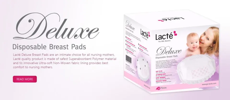 Lacte Deluxe Disposable Breast Pad 36pcs