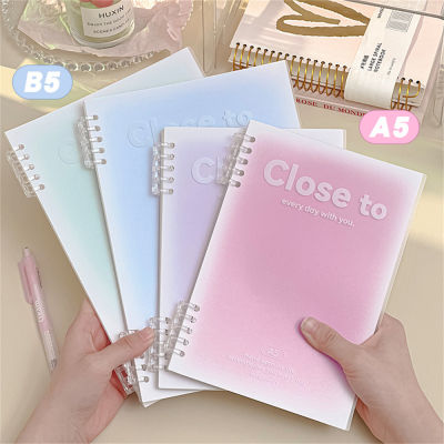 60 Sheets Binder Lined Book B5 Loose-Leaf Notebook A5 Loose-Leaf Notebook 60 Sheets Binder Lined Book School Office Stationery Supplies Students Writing Journal Stationery Supplies For Students Notebook For School Office Stationery Notebook Loose-Leaf