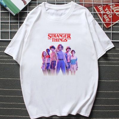 Stranger Things Upside Down Graphic T Shirt Eleven Anime Tshirt Funny Cartoon 90S Tees Gildan