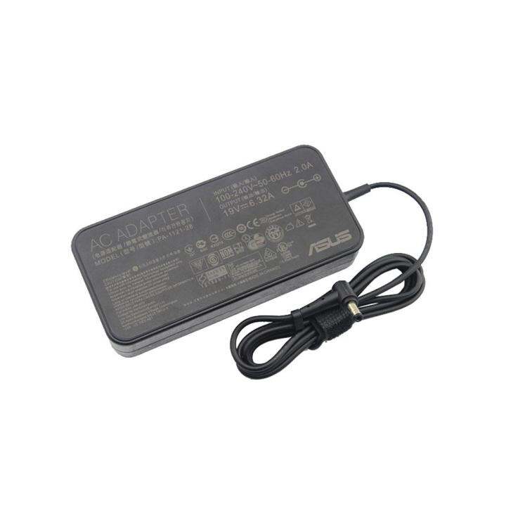 อะแดปเตอร์-อัซซุส-asus-adapter-120w-19v-6-32a-ขนาดหัว-4-5x3-0-เกรด-original-รุ่นใหม่-รูปร่างบาง-slim