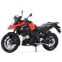 Maisto 1:12 Suzuki V-Strom ยานพาหนะหล่อแบบคงที่ของเล่นแบบจำลองรถมอเตอร์ไซค์งานอดิเรกของสะสม