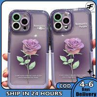 เคสโทรศัพท์ไล่ระดับสีกุหลาบเข้ากันได้กับ Iphone 14/13/12/11ซีรีส์ซอฟต์เชลล์ฝาครอบป้องกัน